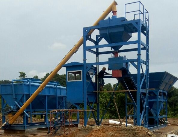 BATCHING PLANT DRY MIX SYSTEM