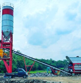 PERMANENT BATCHING PLANT WET MIX SYSTEM