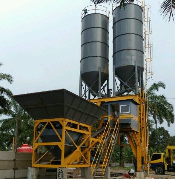 PERMANENT BATCHING PLANT DRY MIX SYSTEM