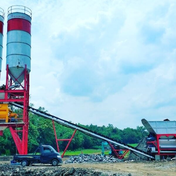 PERMANENT BATCHING PLANT WET MIX SYSTEM